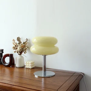 Macaron Glass Dimming LED Table Lamp