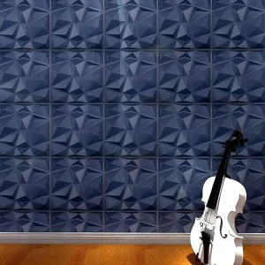 Luxurious 3D Diamond Wall Panels 32 sq. ft. (Pack of 12 Tiles)