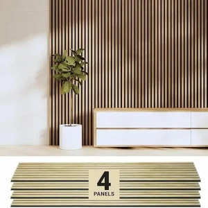 Noise-Reducing Decorative Wall Panels – 4PK